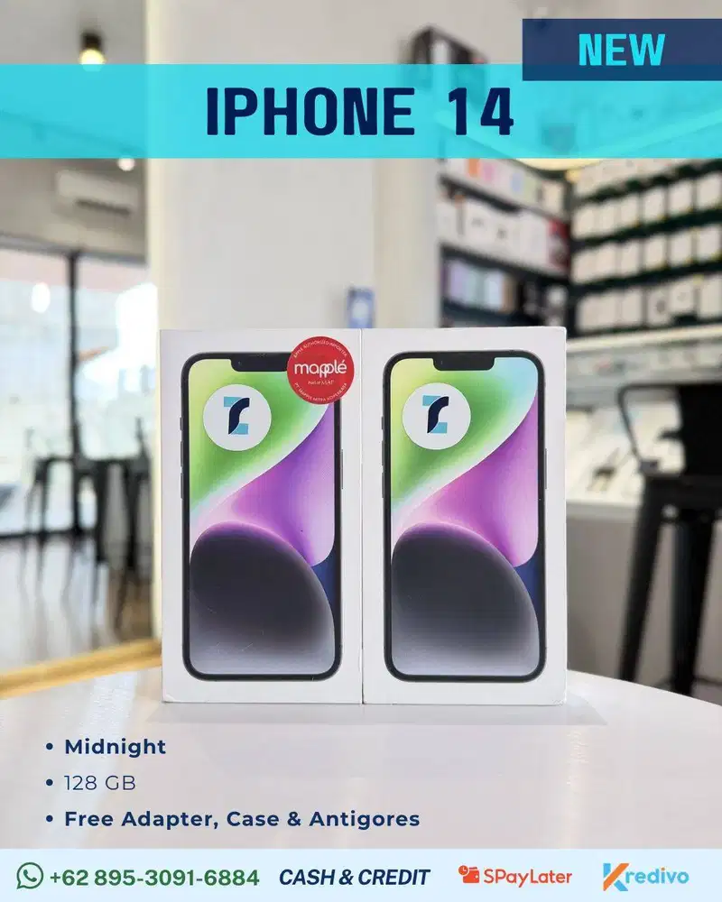 IPHONE 14 128 GB - NEW SEGEL