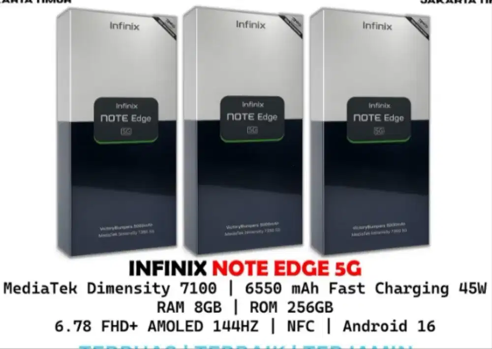 Infinix note edge 5g