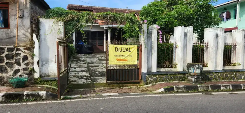 DIJUAL TANAH & RUMAH SHM LT 512 LB 180 (HARGA NEGO)