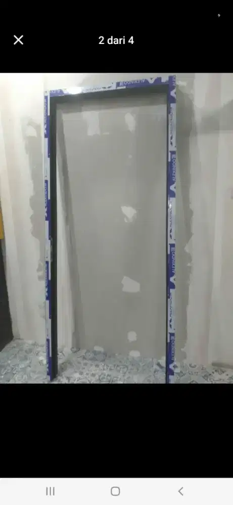 Kusen aluminium alexindo T220cm L100cm harga plus pasang 750.000/unit