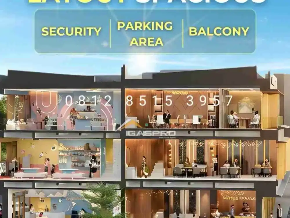 RUKO THE EXQUIS BSD CITY 3lantai hadap jalan! kawasan premium hunian paling mewah 3,1M kpr dp 0%