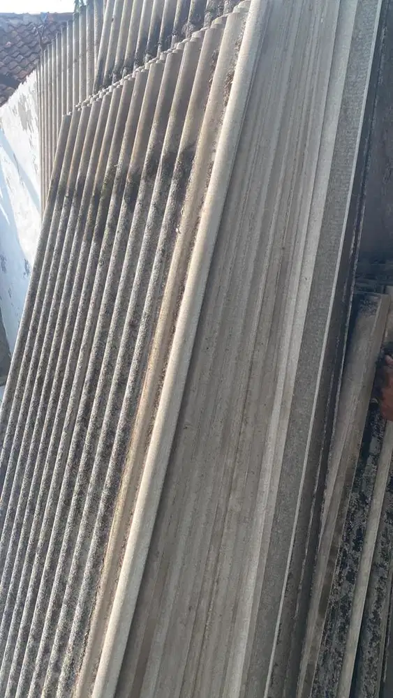 Asbes gelombang kecil 2,4 meter