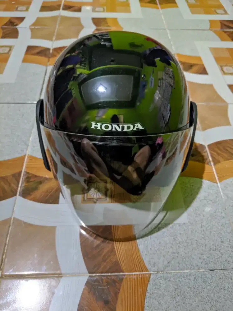Helm Honda Original Hitam
