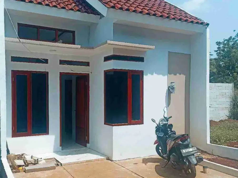 dijual rumah cluster siap huni harga 200jt an
