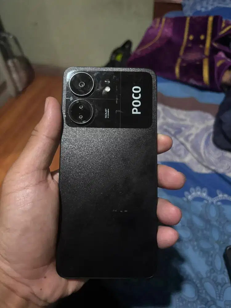 Dijual hp poco c65 256/8 second