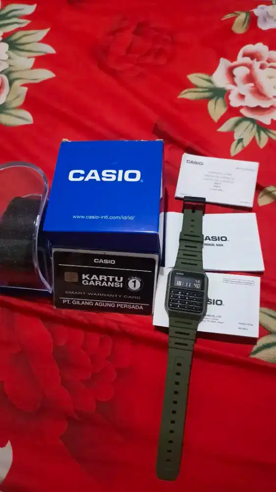 Jam casio ca53 mulus no minus