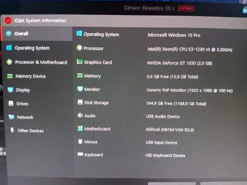 CPU Only/ Komputer Fullset