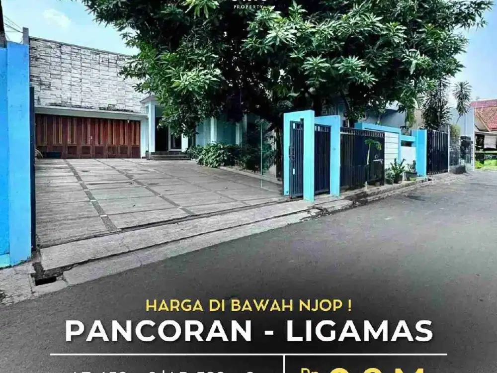 HARGA DI BAWAH NJOP !
FOR SALE PANCORAN - LIGAMAS
DALAM KOMPLEK