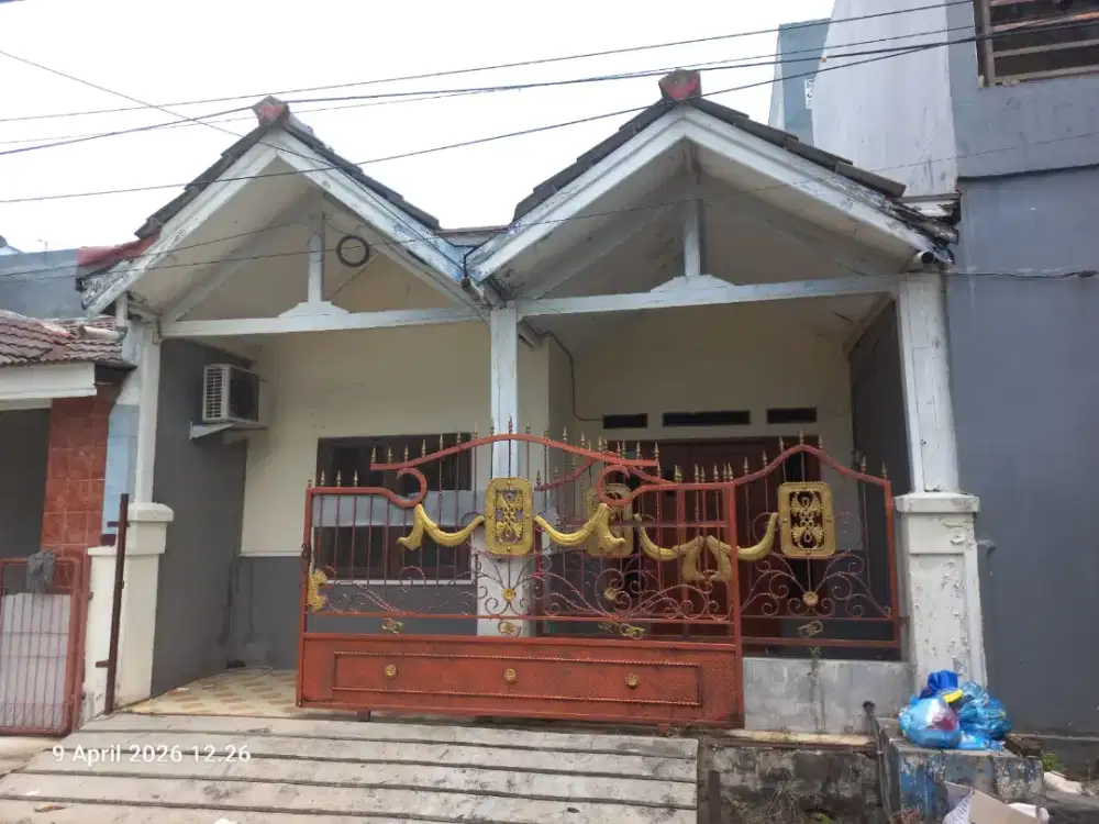 Dikontrakkan rumah taman harapan baru bebas banjir