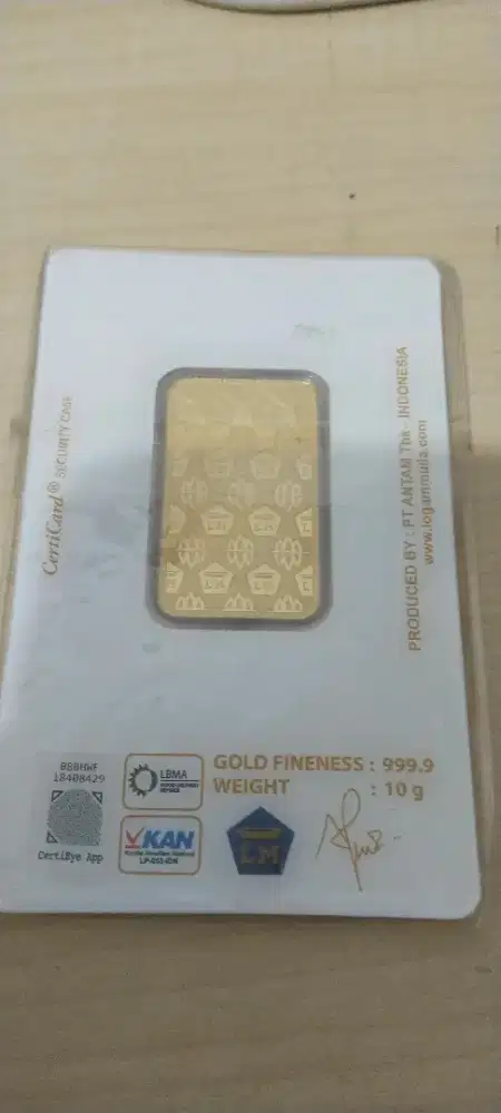 Turun Harga Antam 10 gram 2025