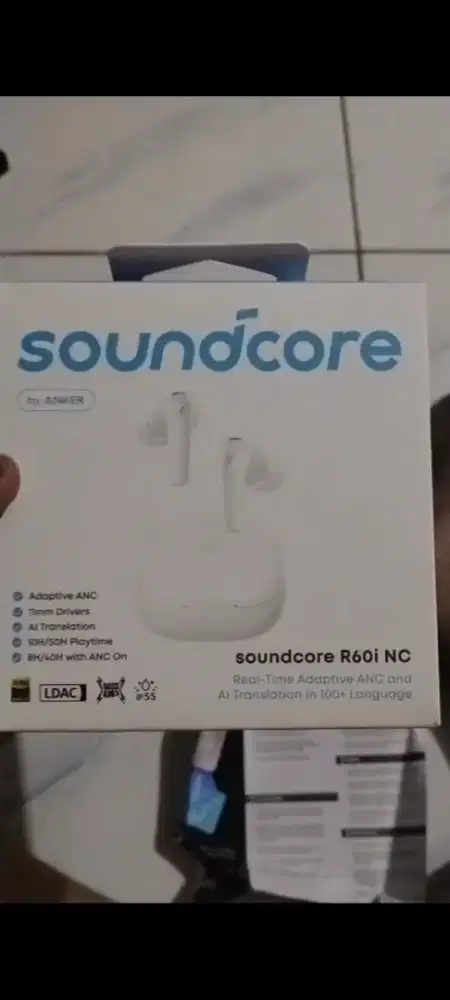Soundcore R60i NC (headset bluetooth)