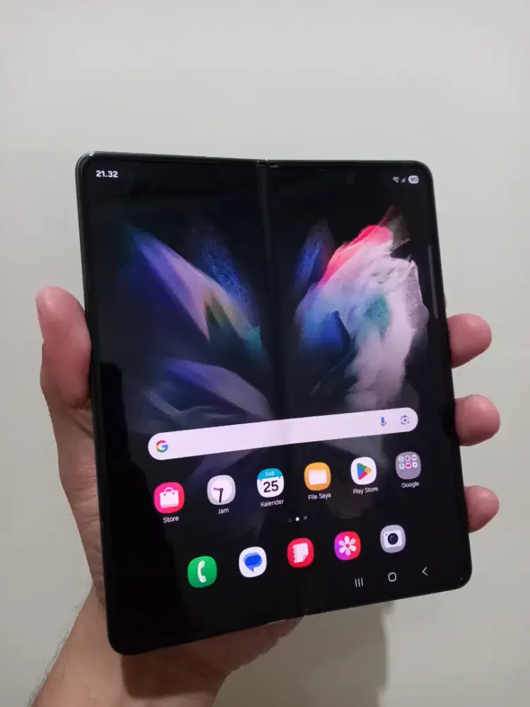 Samsung Galaxy Z Fold 3 5G Ram 12/256Gb Fullset normal