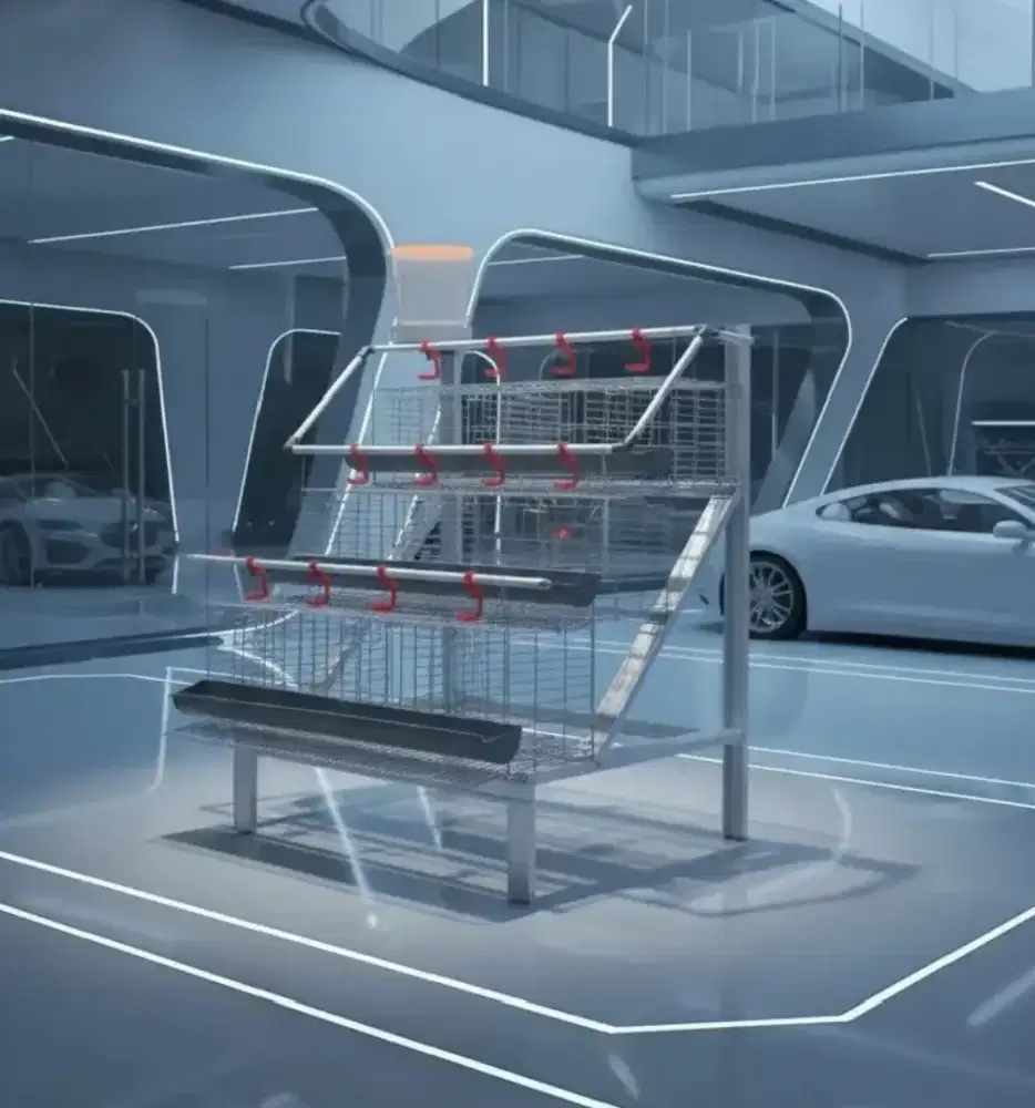 Kandang ayam petelur skala rumahan