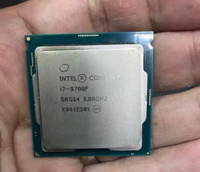 Processor intel i7-9700f