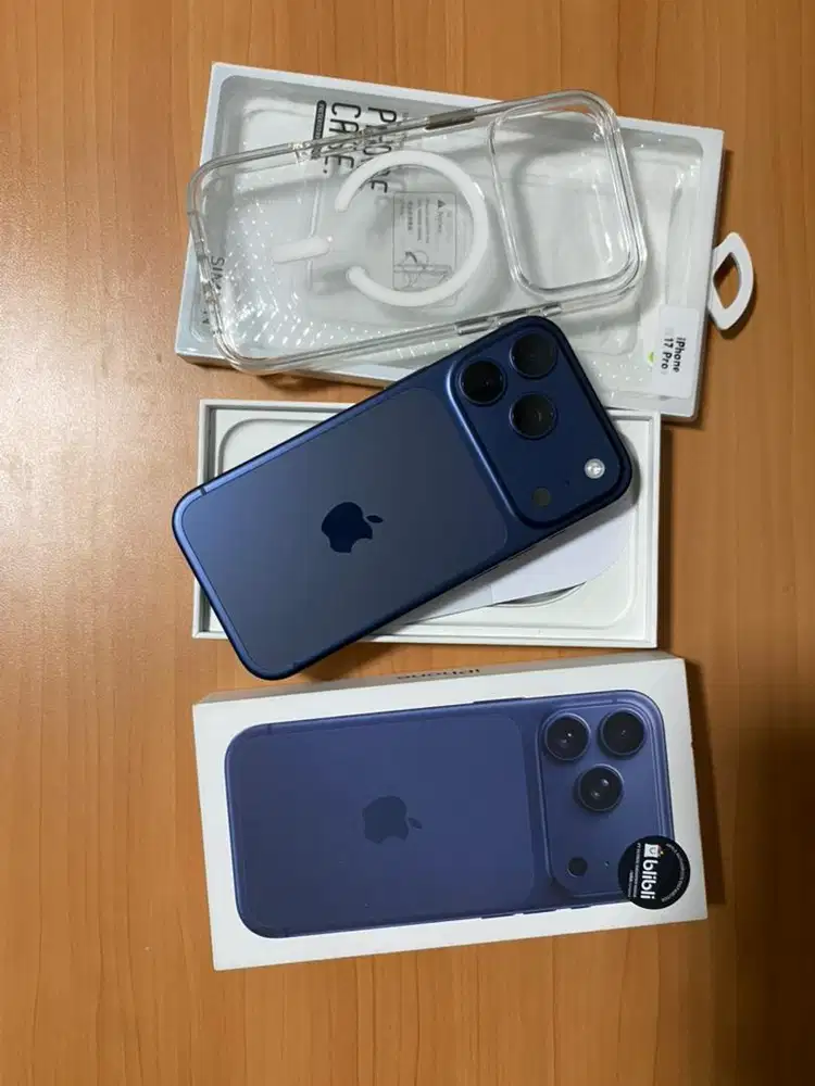 iPhone 17 Pro 256GB Deep Blue iBox Like New Garansi Panjang