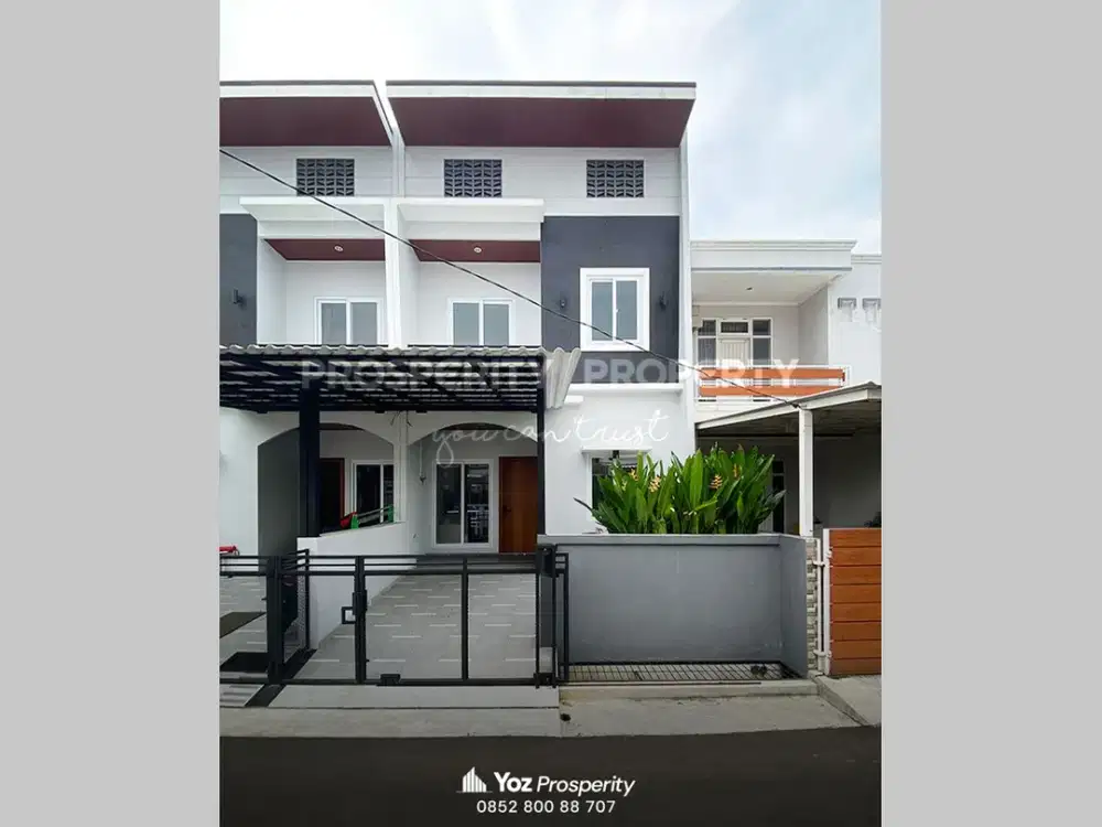Rumah Brand New 2 Lantai di Sektor 8B Strategis di Gading Serpong