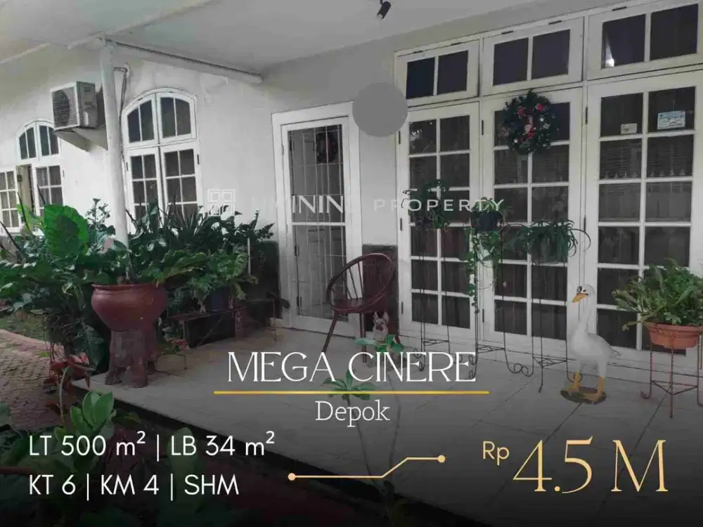 DIJUAL RUMAH DI MEGA CINERE - DEPOK