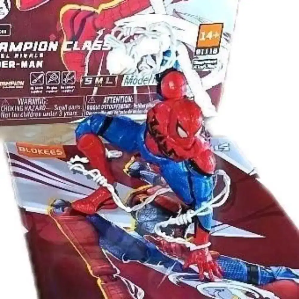 Blokees Champion Class Marvel Rivals Spider-Man / Spiderman