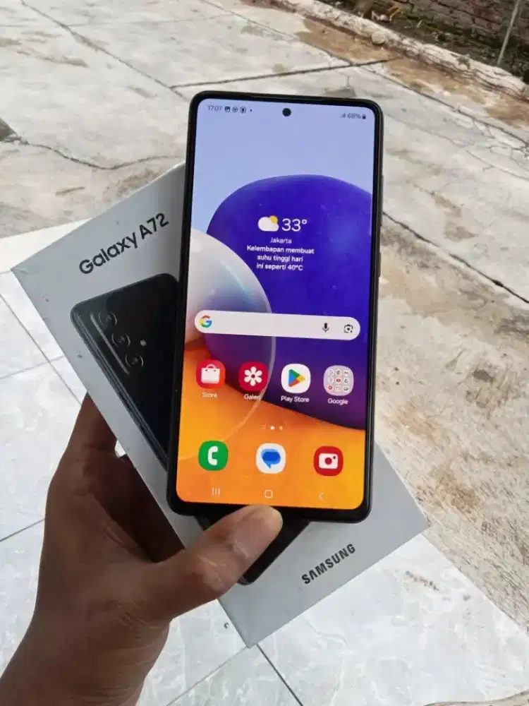 Samsung A72 SegeL Mulus
