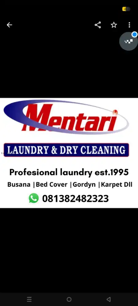 LAUNDRY Service & VENDOR pengerjaan cuci Karpet Dll