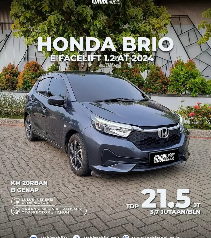 Honda Brio E Facelift 1.2 AT Thn 2024