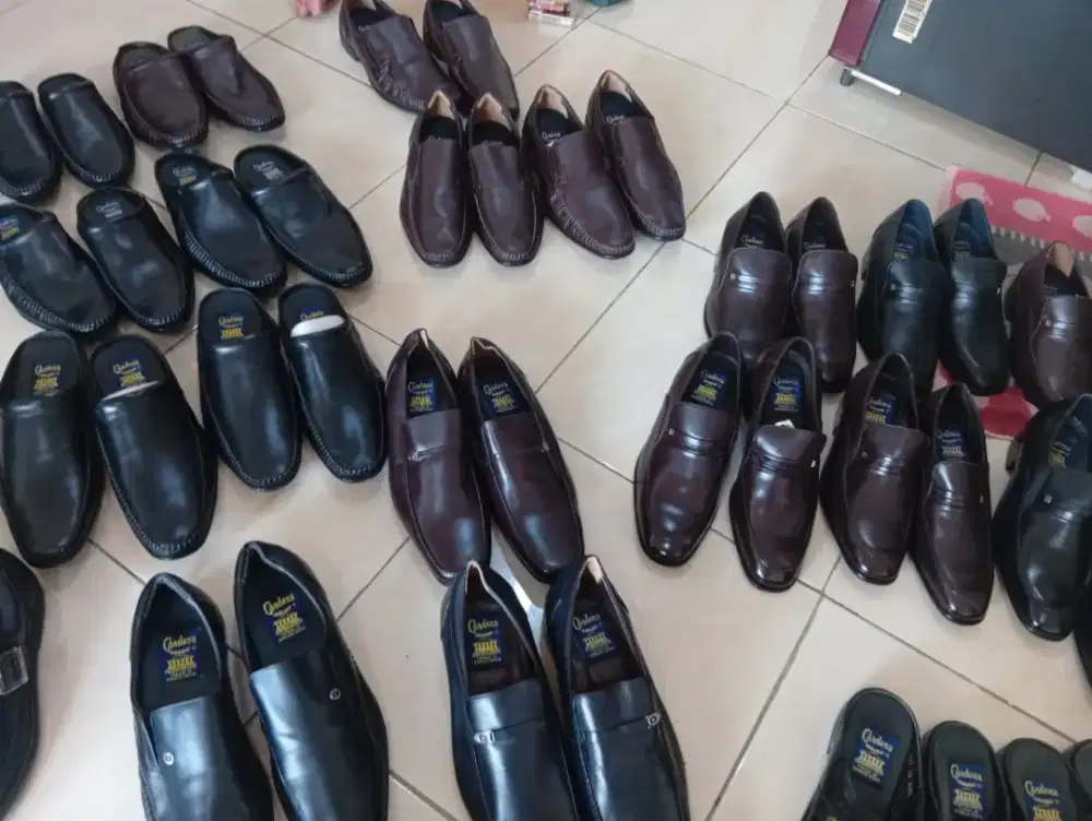Sepatu pantofel pria bahan kulit berkualitas (borongan)
