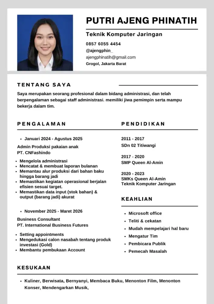 Mencari lowongan pekerjaan