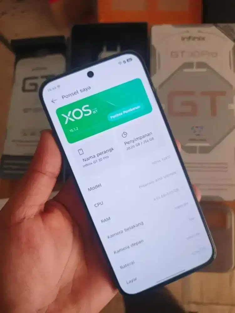 Infinix GT 30 pro 8/256 resmi Fullset