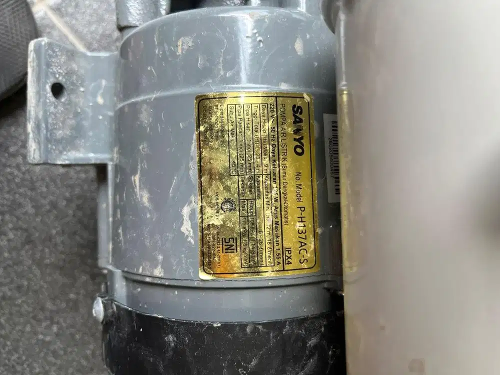 SANYO 125WATT BARUUU DIPAKE BEBERAPA HARI