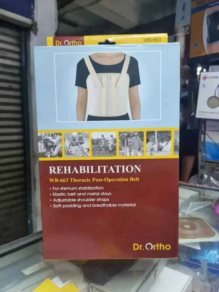 Dr. Ortho WB-663 Thoracic Post Operation Belt – Penyangga Dada