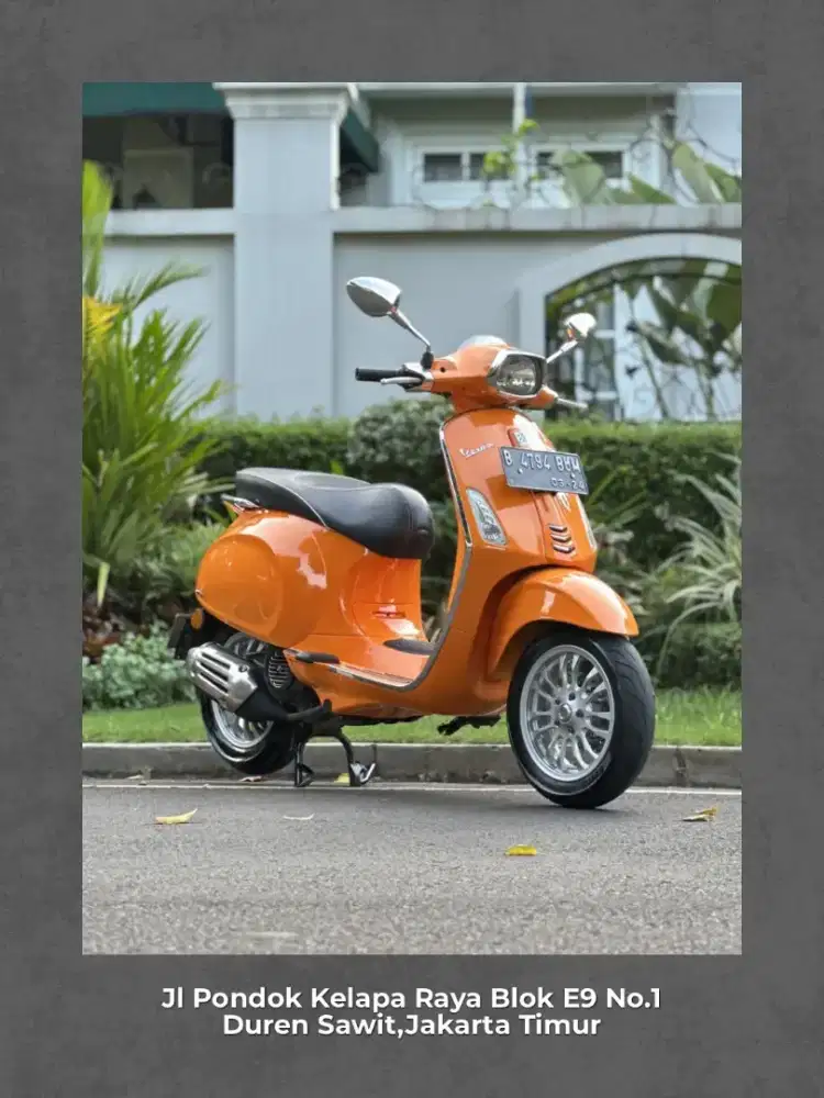 VESPA SPRINT 150 IGET ABS  TAHUN 2019 PERFECT CONDITION