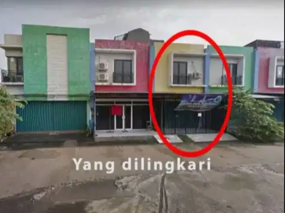 Disewakan Ruko 2 Lantai Cipondoh Tangerang Lokasi Strategis