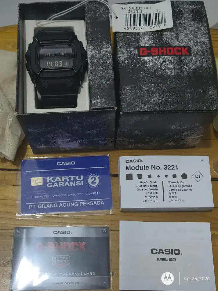 Gshock GX-56 garansi resmi GAP