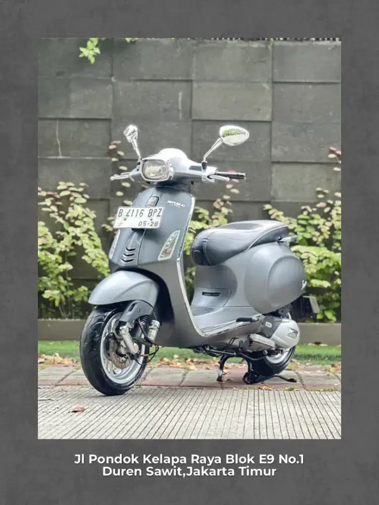 VESPA SPRINT  150 IGET TAHUN 2018 PERFECT CONDITION