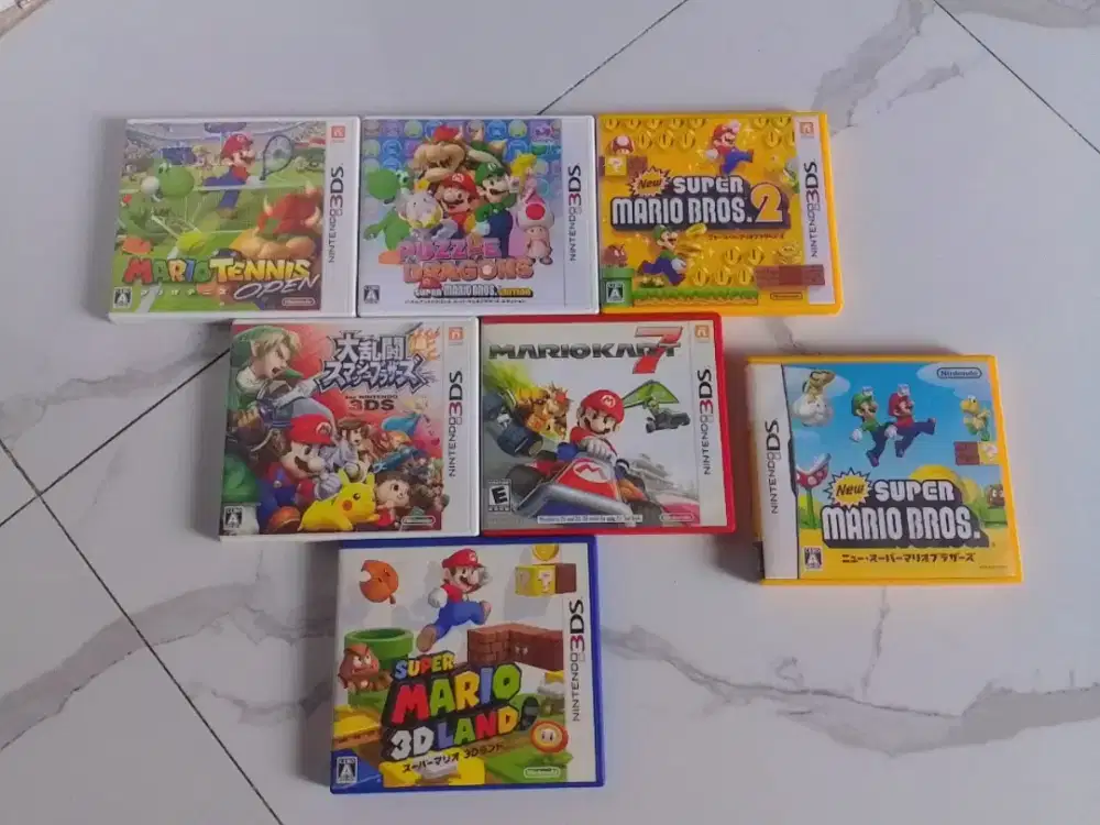 Kaset 3ds Mario collection