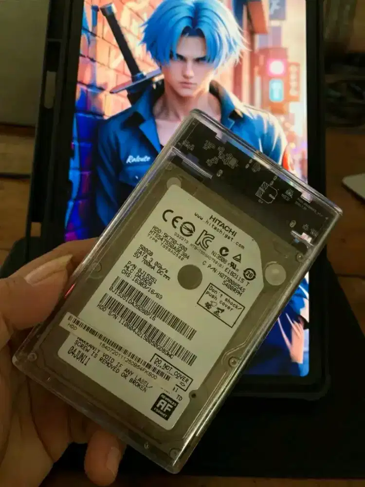 Hardisk Eksterna HITACHI TRANSPARAN 500 GB