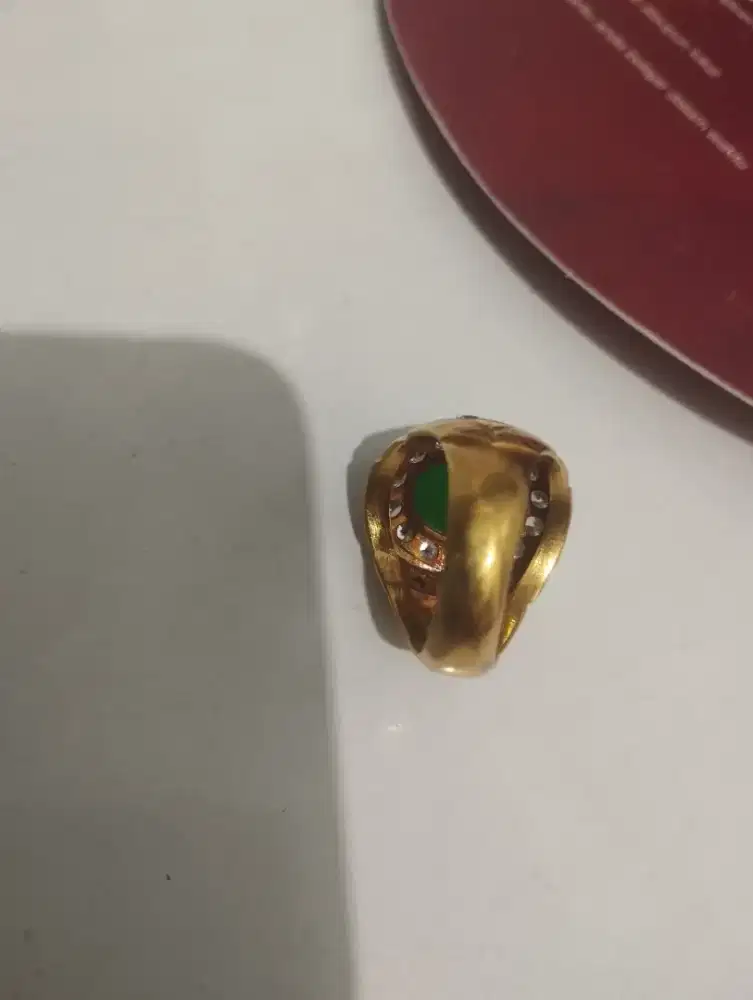 Jual cincin tempahan emas kadar 17 karat