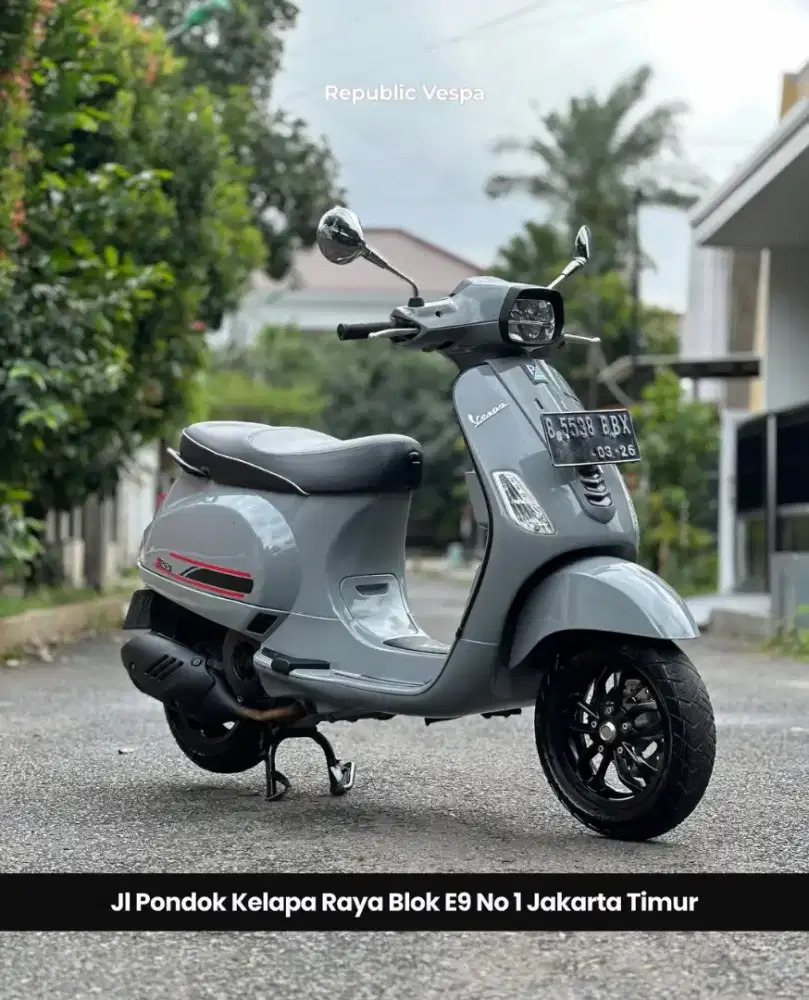 DIJUAL VESPA S 125 IGET LED TAHUN 2020 PERFECR CONDITION