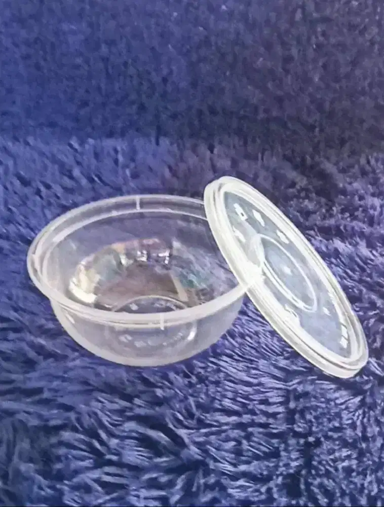 Mangkok plastik thinwall bulat 200ml isi 25pcs/pack