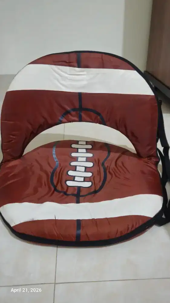 Kursi lesehan/kursi lantai motif football second