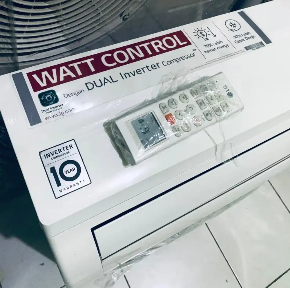 HEMAT LISTRIK !AC INVERTER LG 1 PK | BISA SAMA PASANG JUGA