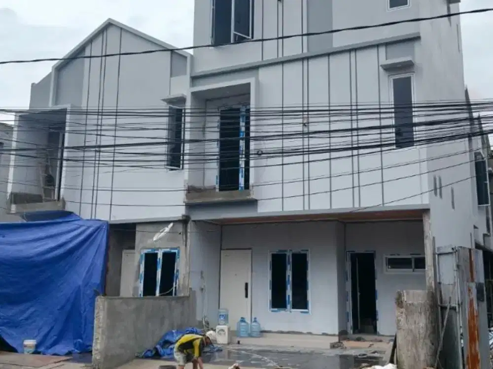 Rumah Baru 2 Lantai Ready di Jln Percetakan Negara - Jakpus Dekat Stasiun Kramat