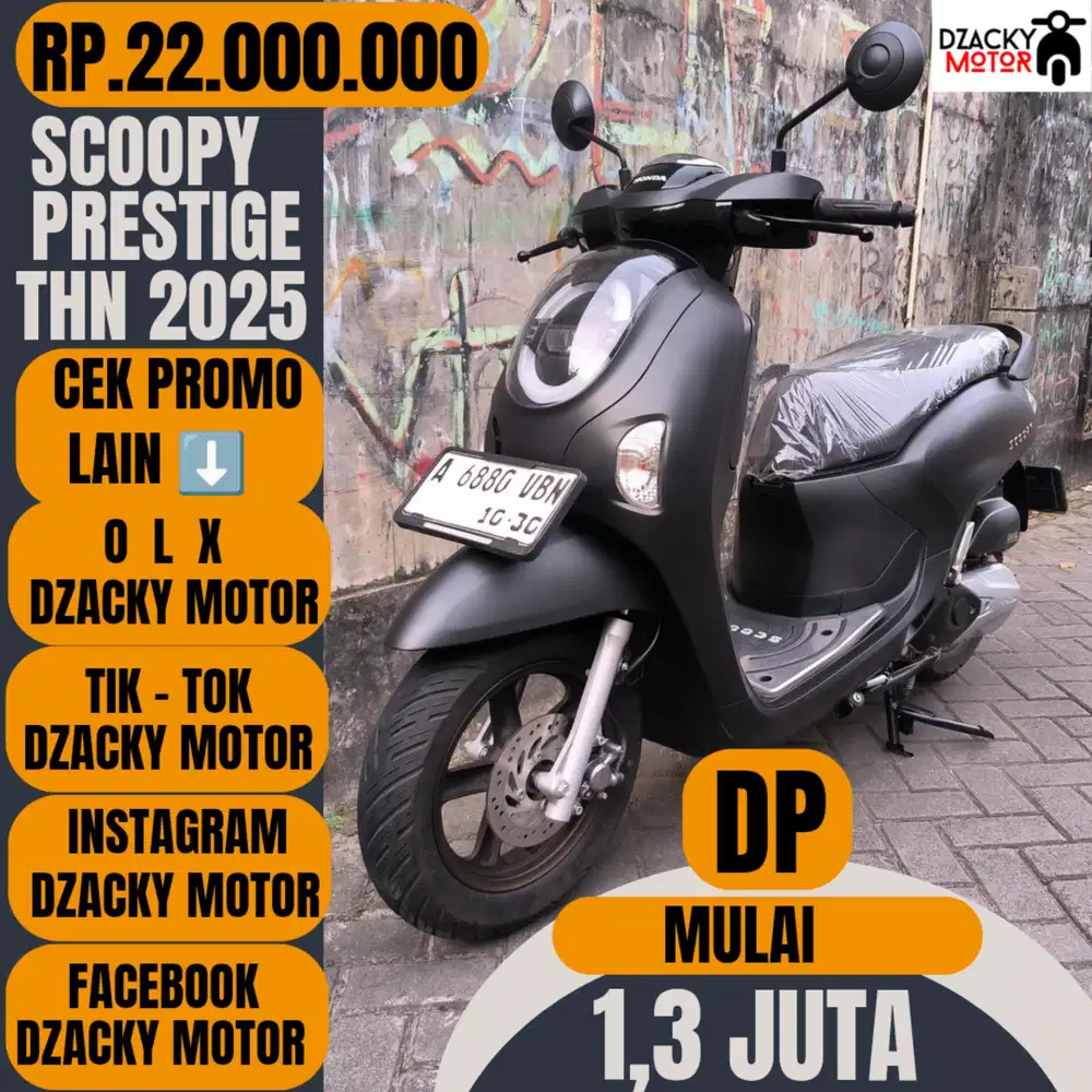 SCOOPY PRESTIGE 2025 SECOND LIKE NEW