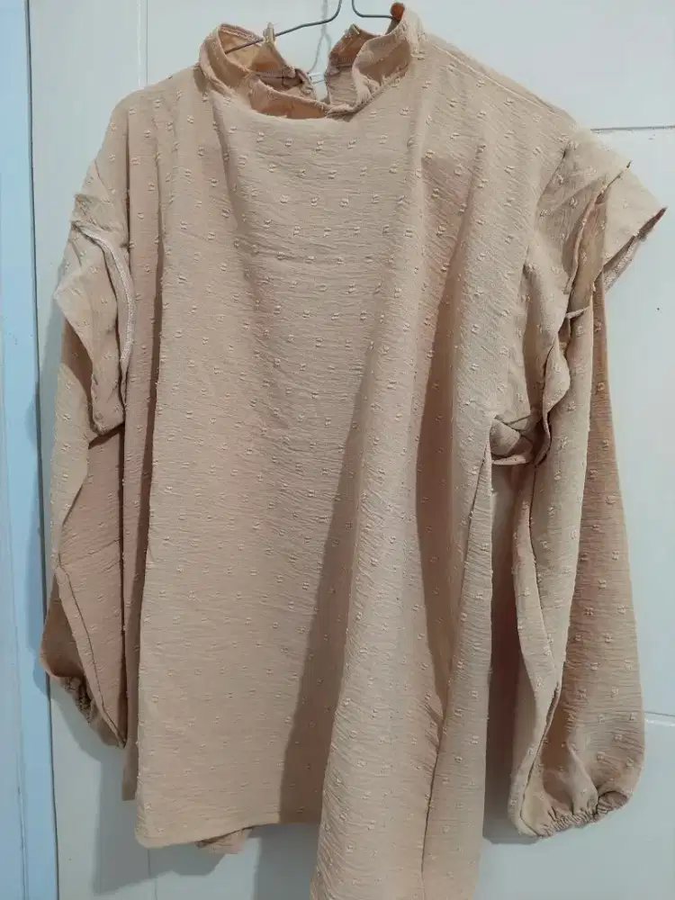 Blouse crincle ukuran M