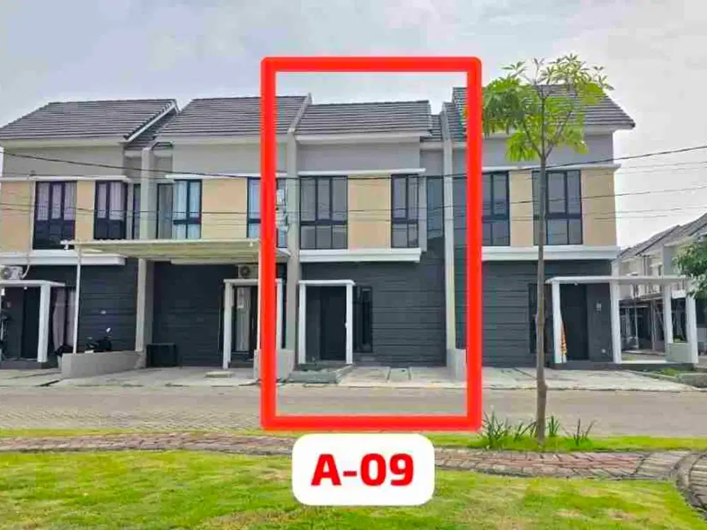 5JUTA DAPAT RUMAH BARU 2LANTAI MINIMALIS GUNUNGANYAR SURABAYA TIMUR BOULEVARD24M PERUM