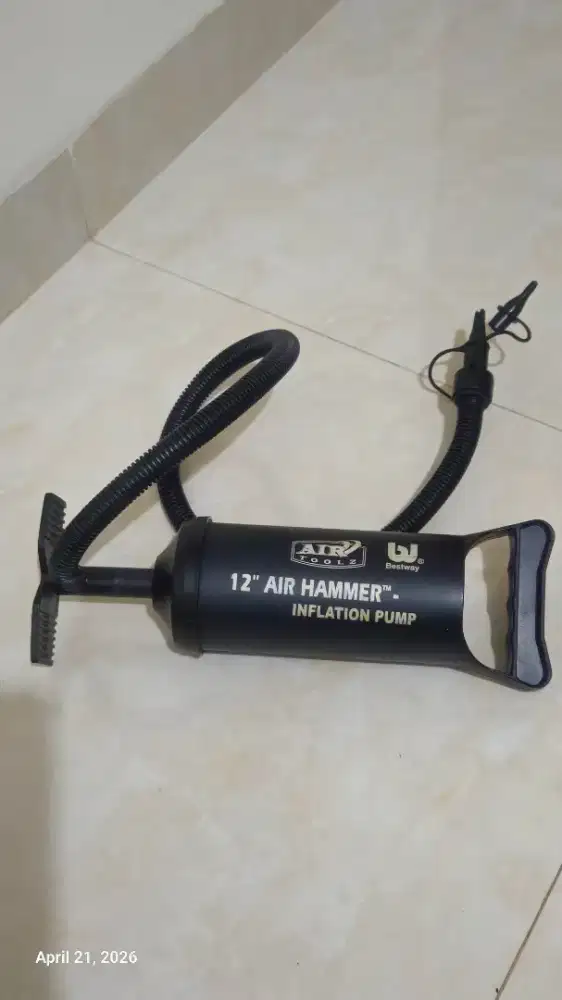 Pompa angin tangan Bestway 12 inch second