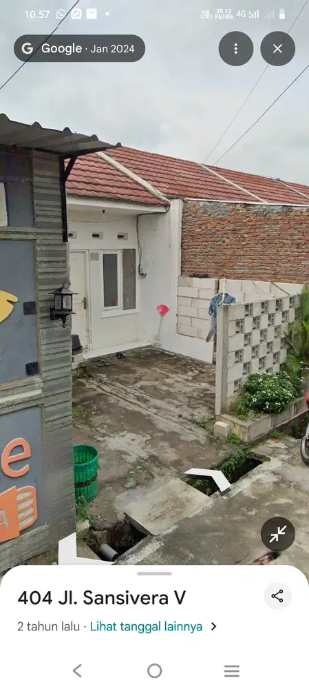 Disewakan rumah graha raya 2 blok F