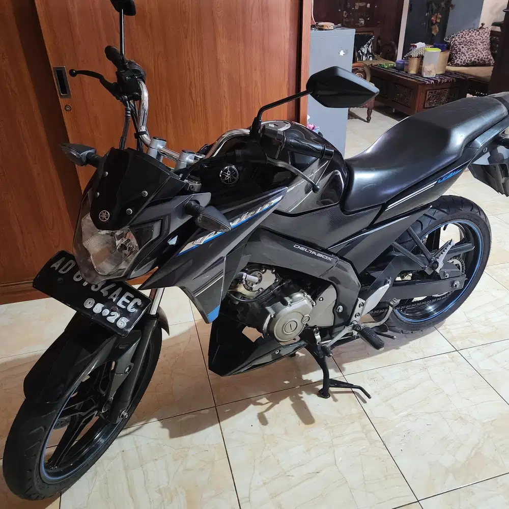 Vixion advance hitam 2016 pajak plat baru gbm