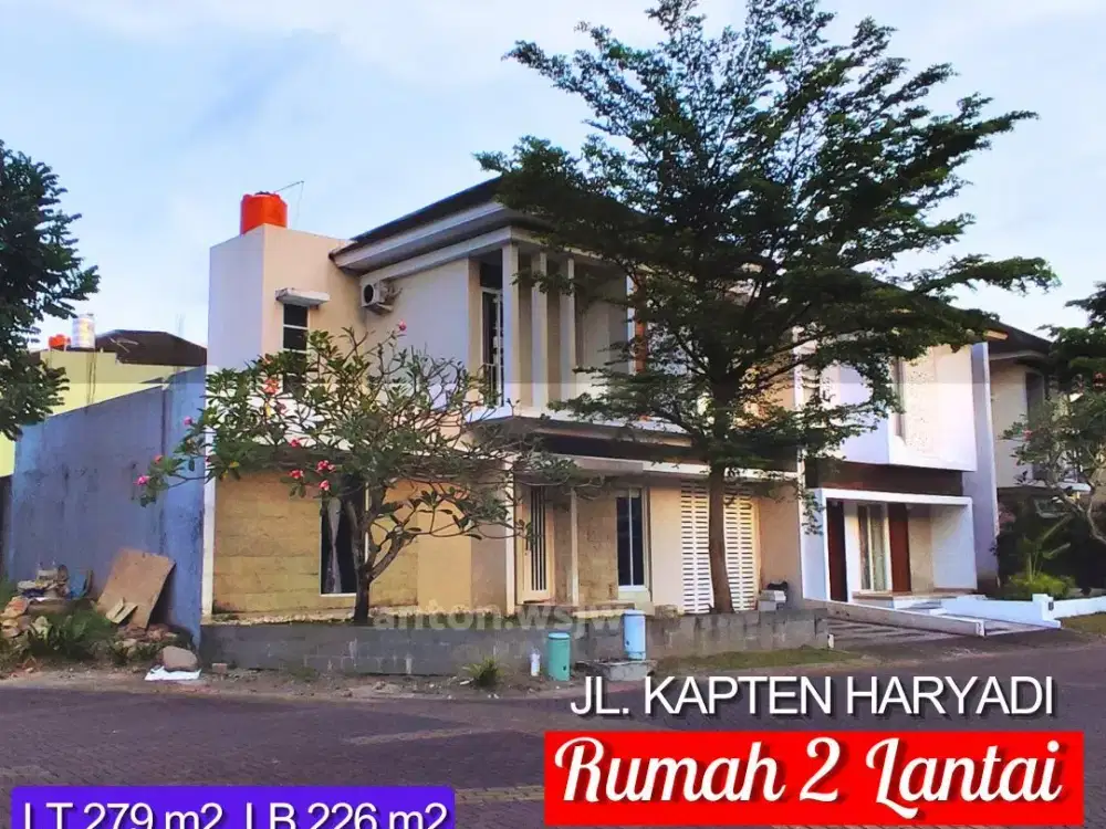 Rumah 2 lantai Green Hills Residence JL Kapt Haryadi Lt 279 m²