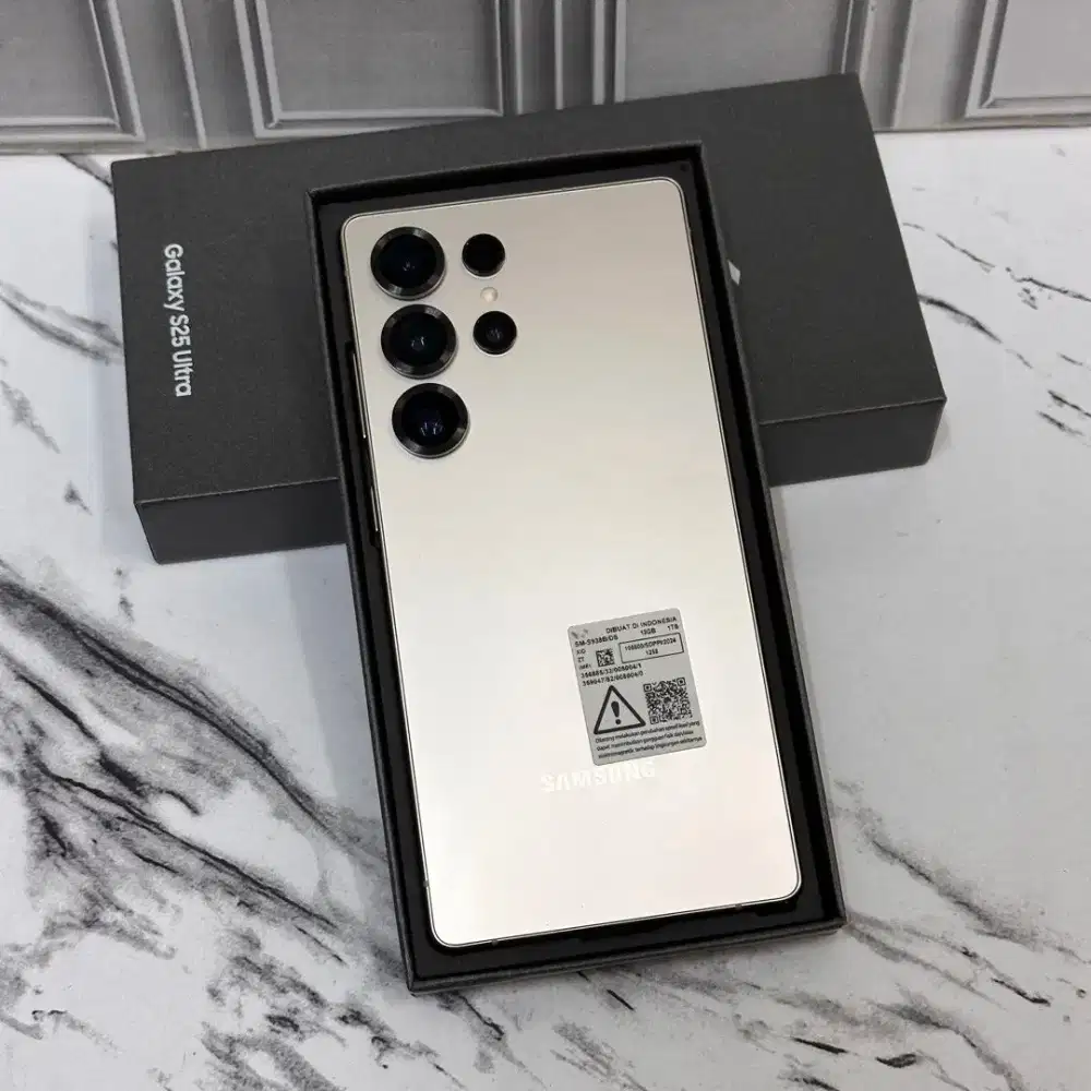 samsung s25 ultra Resmi Sein 12/512Gb, like new, lengkap original